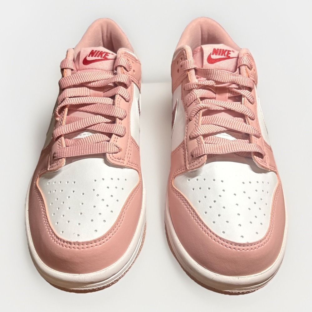 Big Kid's Nike Dunk Low "Pink Velvet" Pink Glaze/White (DO6485 600)